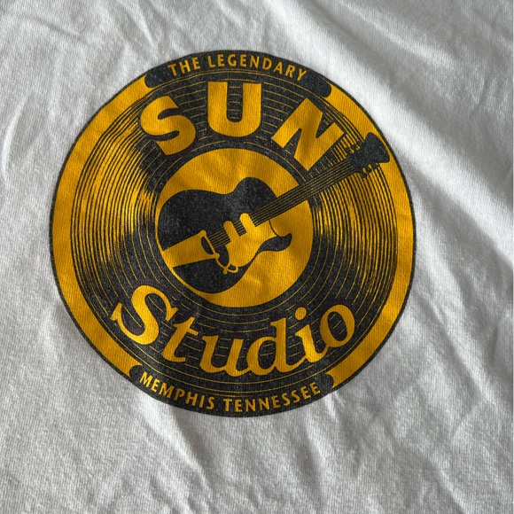 Kids Sun Records Tennessee Cotton white Tee - Picture 2 of 2